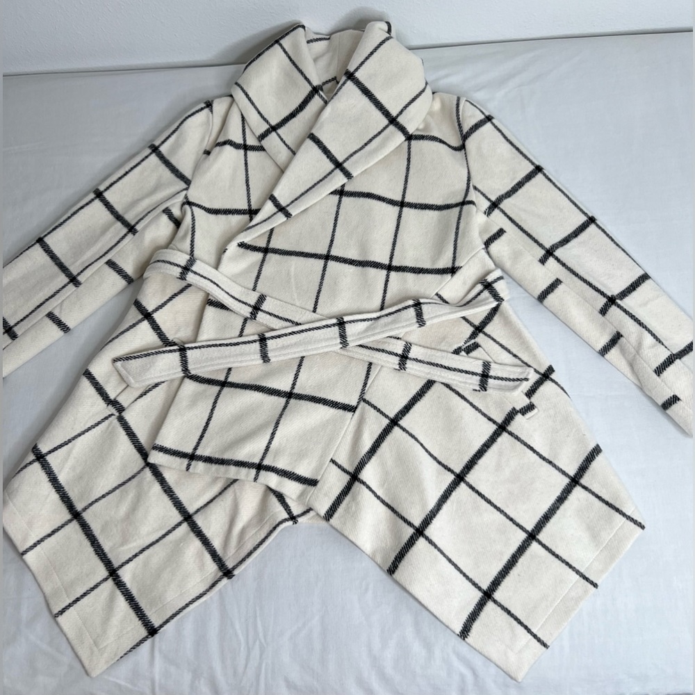 CHICWISH Womens Cardigan Sweater Plaid Open Size XS - Picture 4 of 7